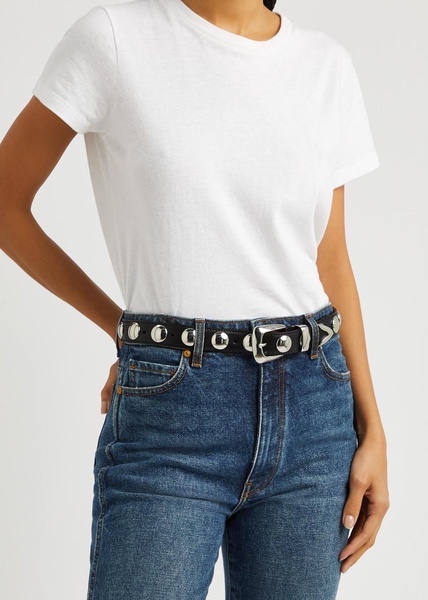 Benny studded leather belt