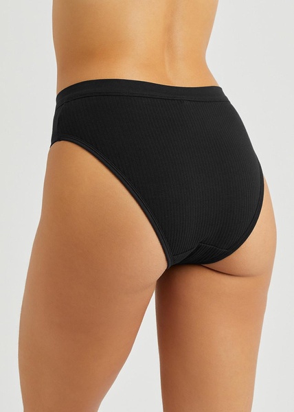 Comfort high-cut stretch-cotton briefs