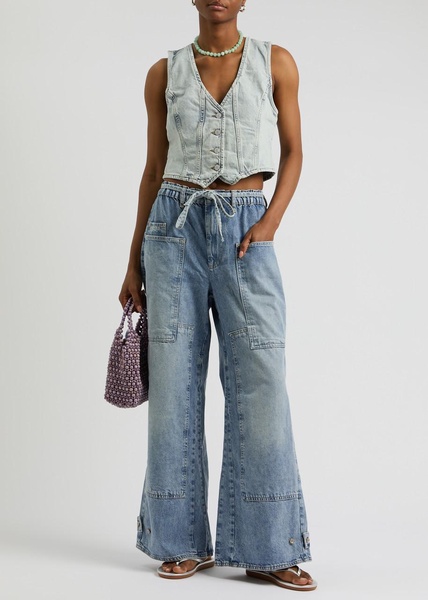 CRVY Outlaw wide-leg jeans 