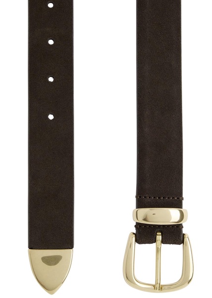 Suede belt