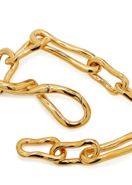 Molten 18kt gold-plated chain bracelet