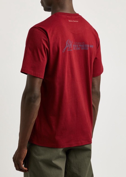 Howard-appliqué cotton T-shirt