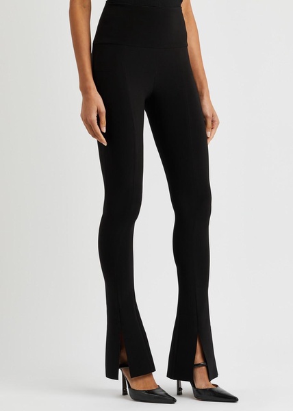 Spat stretch-jersey flared leggings