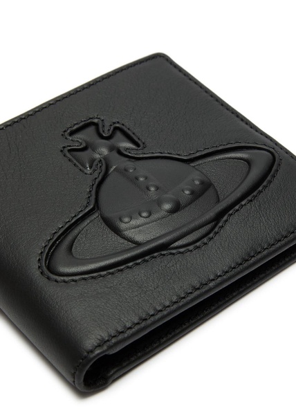 Orb-logo billfold wallet