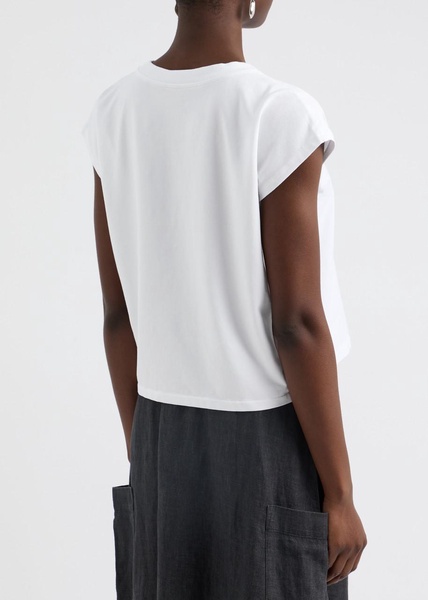 Stretch-cotton T-shirt 