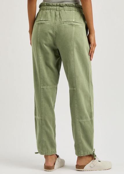 Jordan tapered cotton-blend trousers 