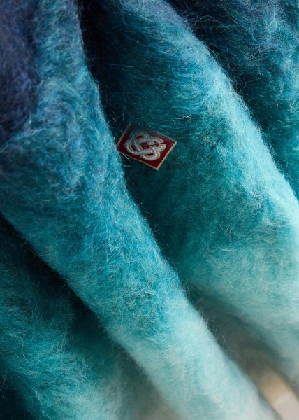 Ombré mohair-blend jumper