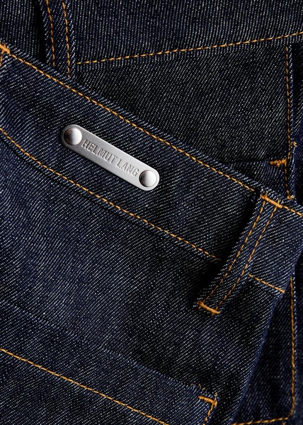 Slim-leg utility jeans 