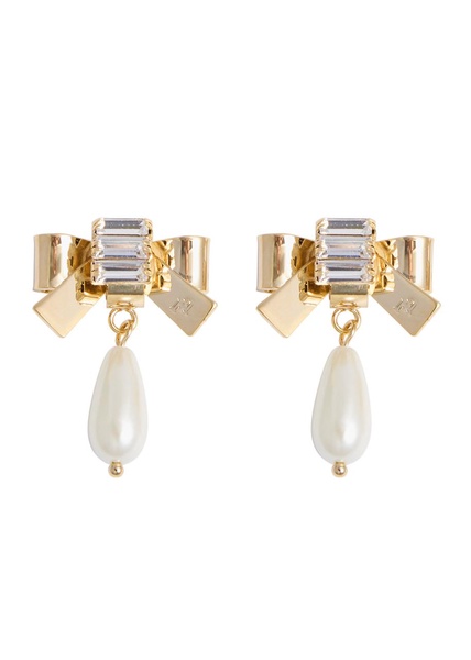 Colibri bow-embellished stud earrings 