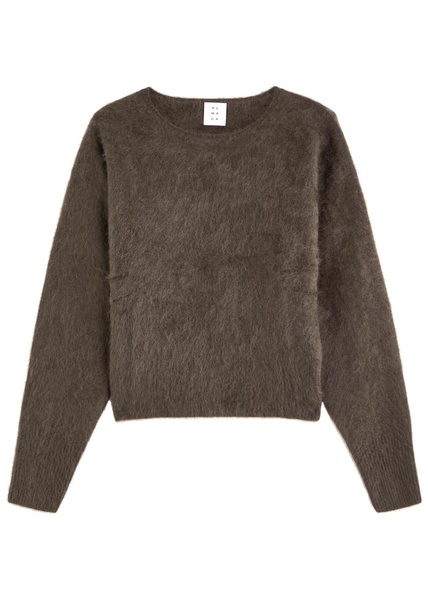 Zoe crew-neck cashmere jumper