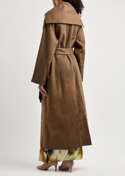 Ruta belted wool-blend coat