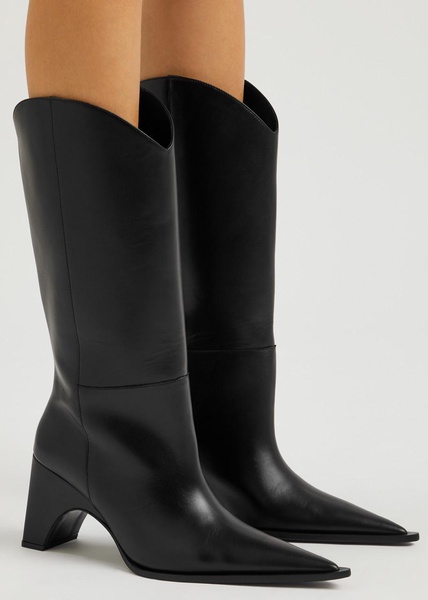 Bridge 90 leather mid-calf boots 