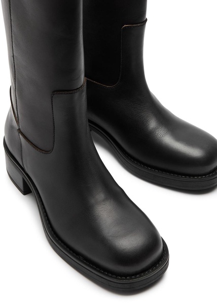 Sajan leather knee-high boots 