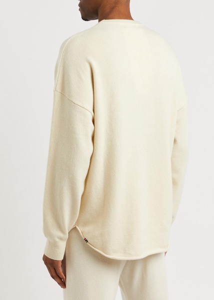 N°53 Crew Hop Cashmere-Blend Sweater