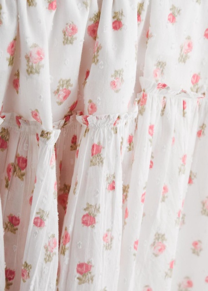 Guinevere floral-print cotton maxi dress 