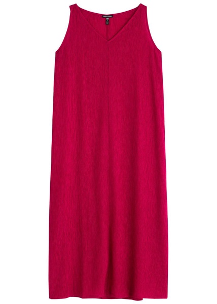 Pleated midi dress