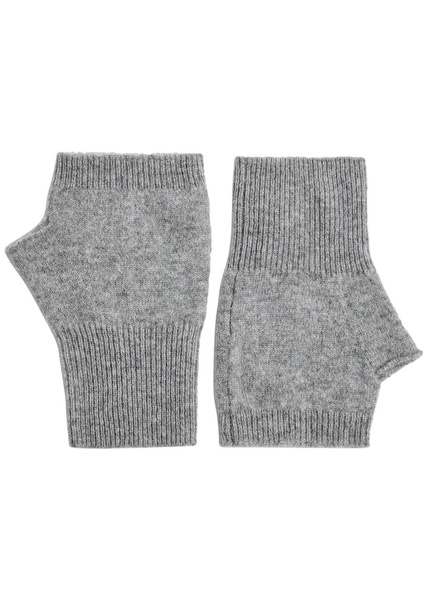 Winnie fingerless cashmere gloves