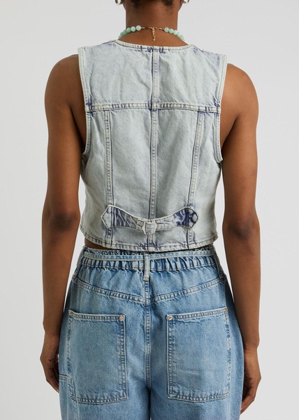 Tate denim waistcoat