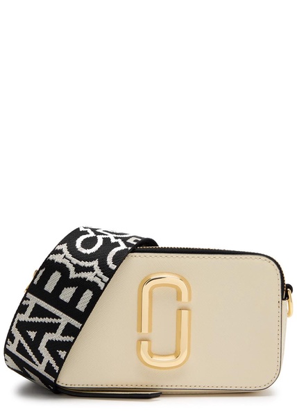 The Snapshot colour-blocked leather cross-body bag