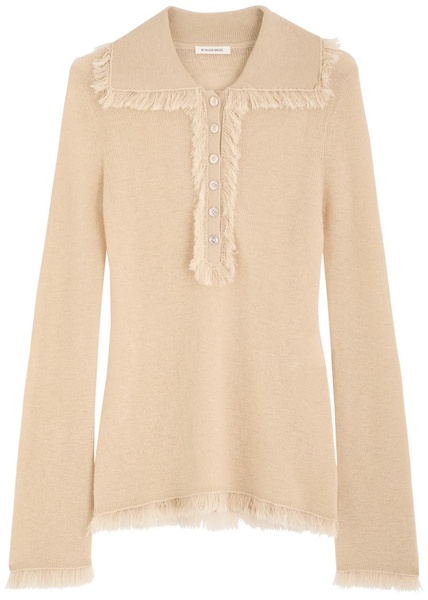 Dreele fringed wool-blend jumper