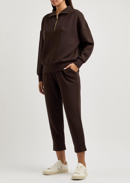 The Rolled Cuff stretch-jersey trousers