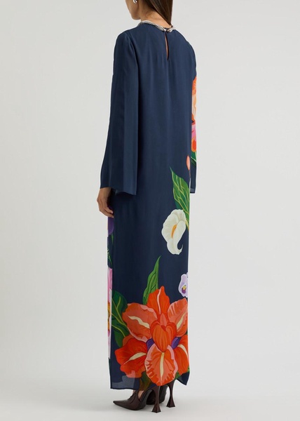 Capucine floral-print maxi dress 