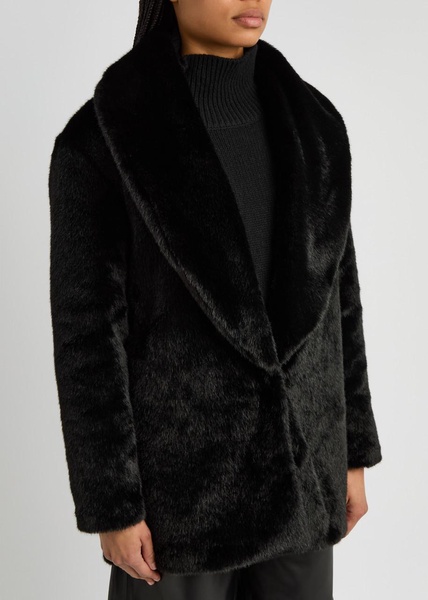 Faux fur coat