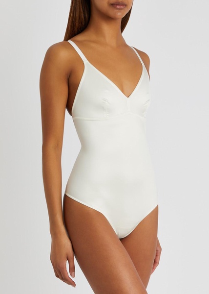 Shaping Satin thong bodysuit 