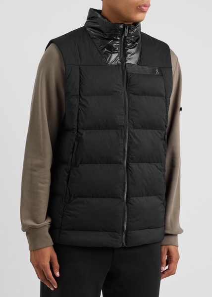 Challenger quilted shell gilet