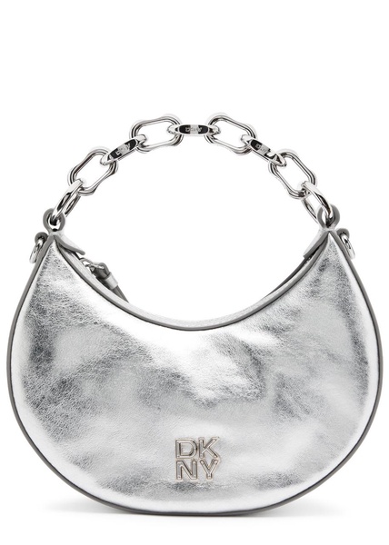 Les Mini metallic leather shoulder bag 