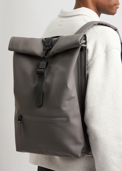 Rubberised backpack