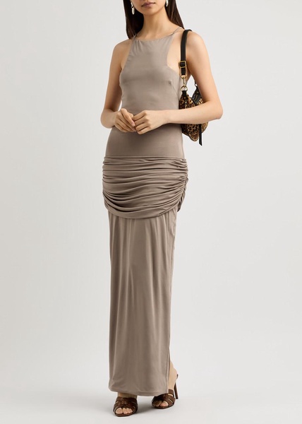 Danae stretch-jersey maxi dress 