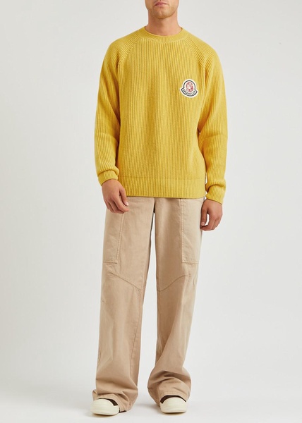 X Billionaire Boys Club ribbed wool-blend jumper 