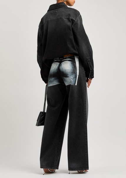 Body Mariniére printed wide-leg jeans