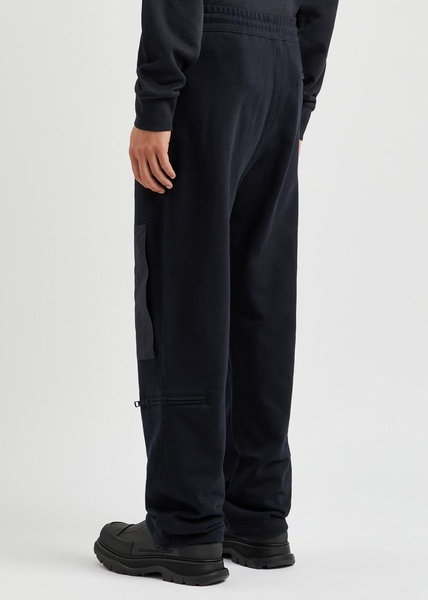 X Billionaire Boys Club panelled cotton sweatpants 