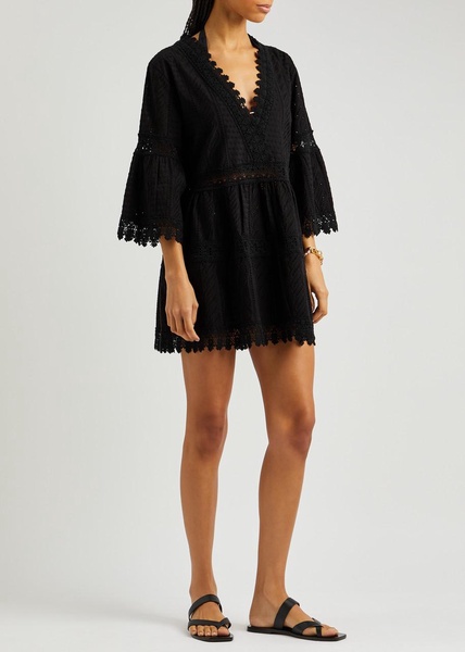 Embroidered Victoria Mini Dress