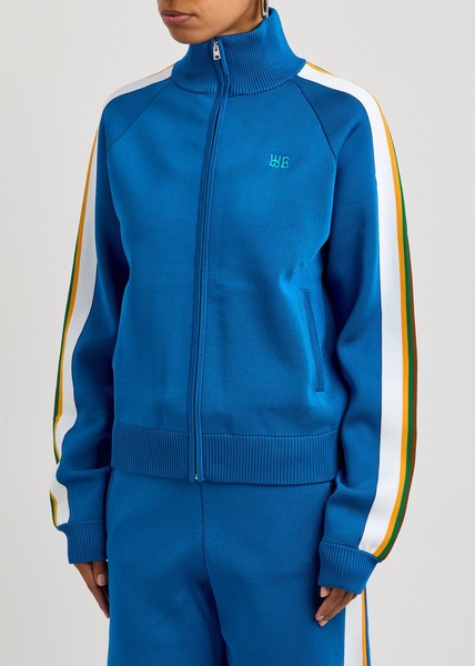 Tide knitted track jacket