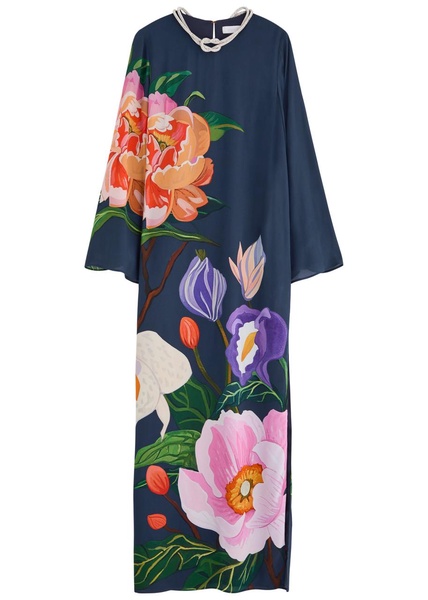 Capucine floral-print maxi dress 