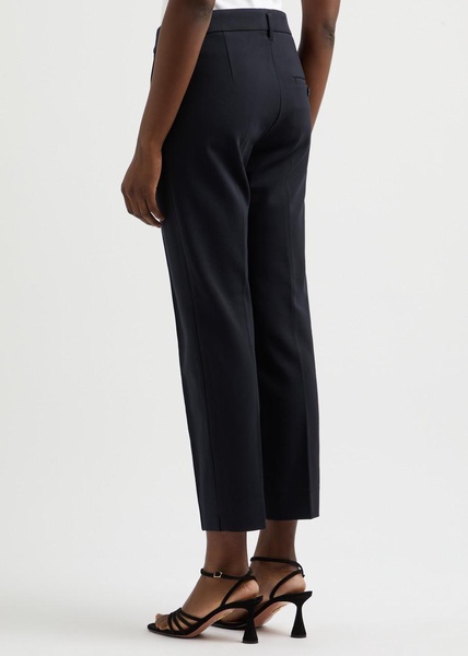 Slim-leg stretch-jersey trousers 