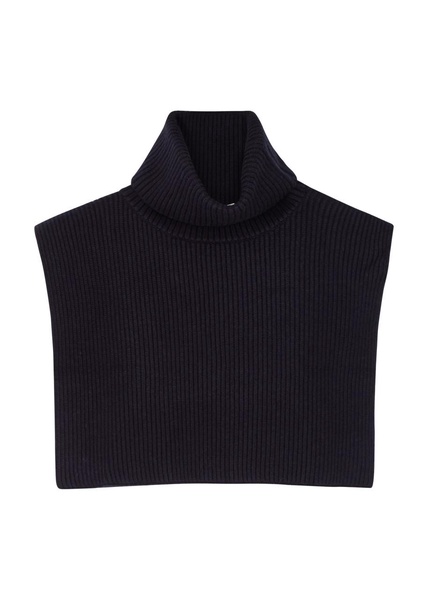 Eppie ribbed cashmere collar 