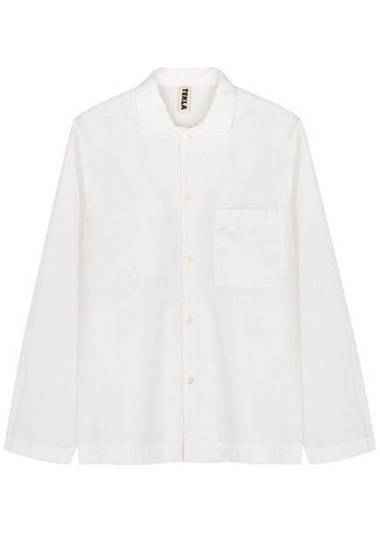 Unisex poplin pyjama shirt