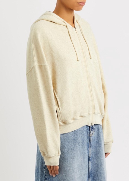 Itonay hooded cotton-blend sweatshirt 