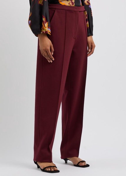 Emotional Essence straight-leg jersey trousers