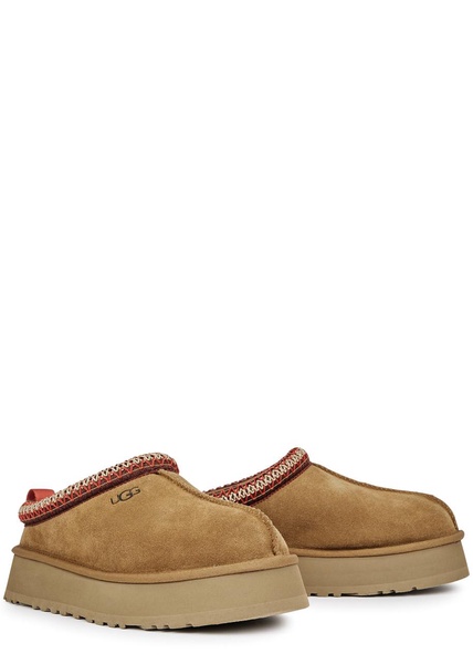 Tazz suede platform mules