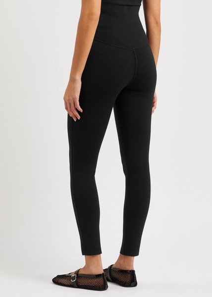 Stretch-wool leggings 