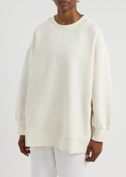 Mae stretch-cotton sweatshirt