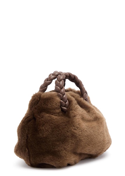 Bombon shearling cross-body bag