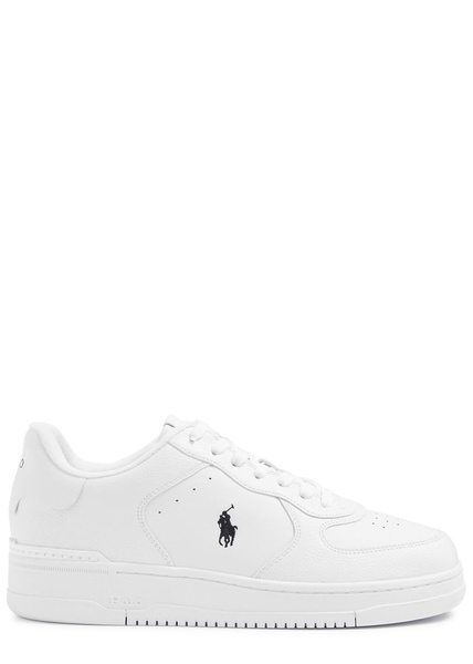 Masters Court panelled leather sneakers 