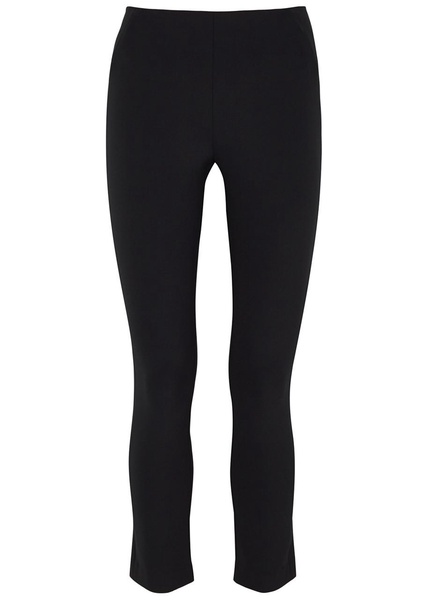 Cropped slim-leg trousers