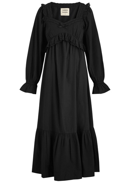 Edith broderie anglaise cotton midi dress 